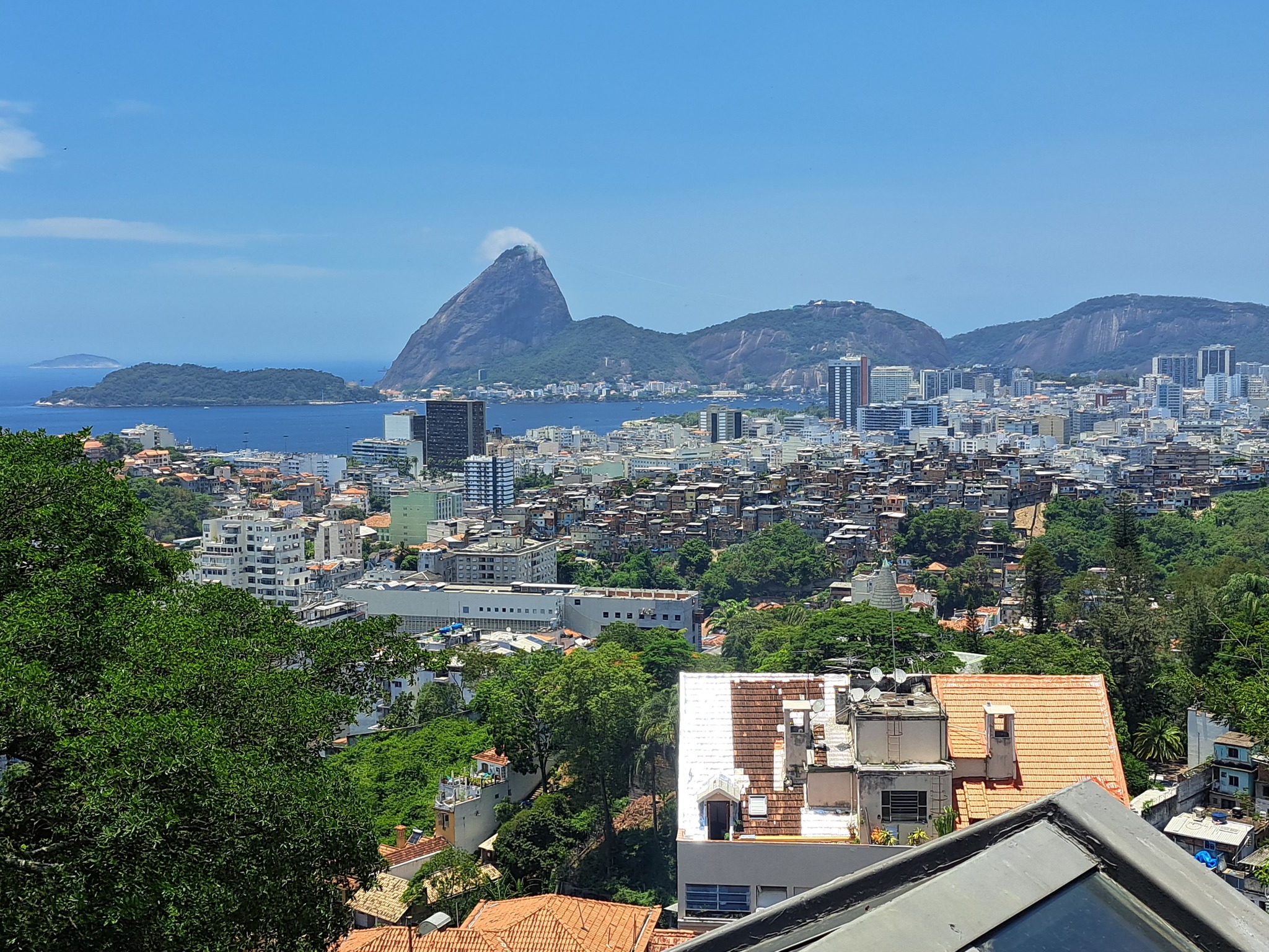 vista do Parque das ruinas